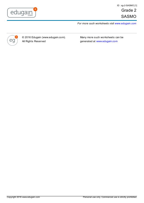 grade 2 sasmo printable worksheets online practice